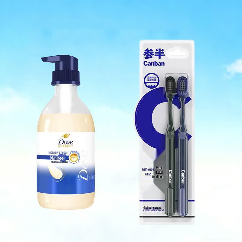 Dove Intensive Nourishing Shampoo & Toothbrush Set
Dove Intensive Nourishing Shampoo & Toothbrush Set