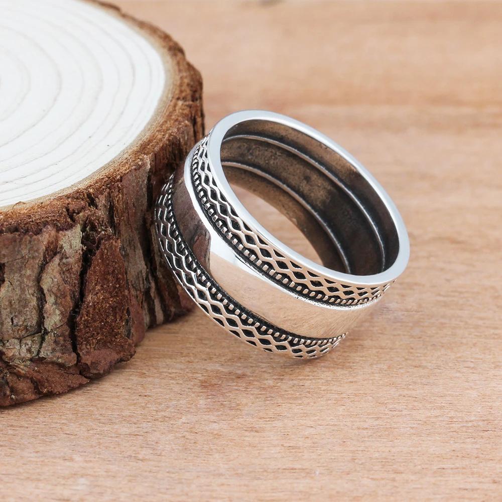 Huajie Unisex s Ancient Silver Color Carving Patterns Rings Traditional Ethnic Style Retro Party New Jewelry Accessories 12
Huajie Unisex s Ancient Silver Color Carving Patterns Rings Traditional Ethnic Style Retro Party New Jewelry Accessories 12