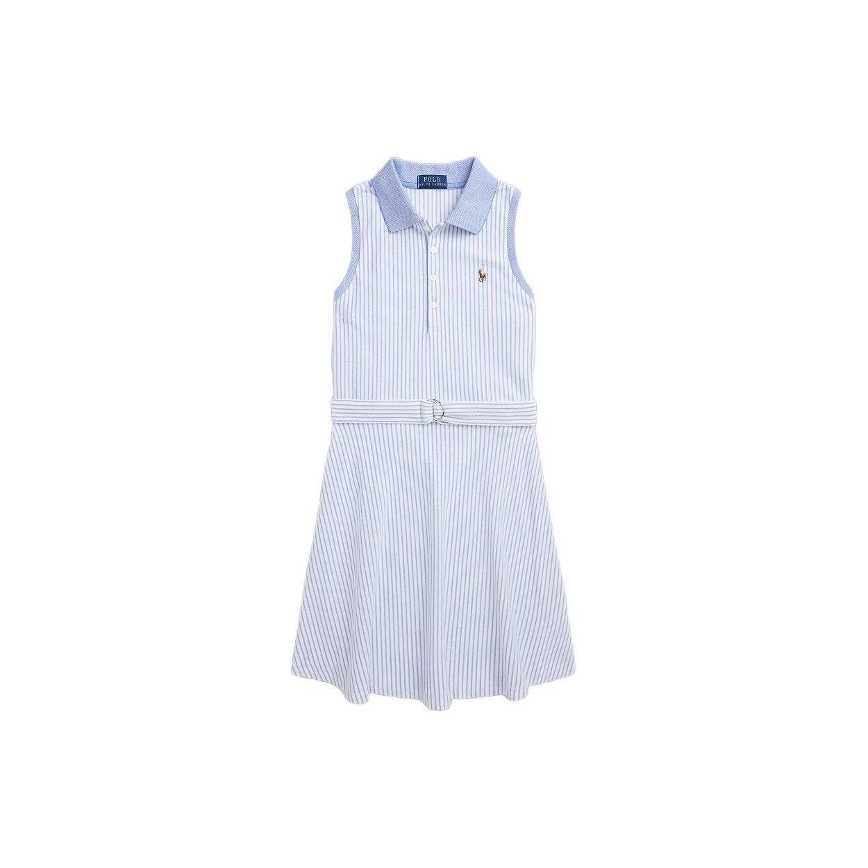 Polo Ralph Lauren Dress Ss24 Striped Button Belted Slim Fit Short Sleeveless Kids dress Harbor-Island-Blue CWPODRSG3D20770-400 S
Polo Ralph Lauren Dress Ss24 Striped Button Belted Slim Fit Short Sleeveless Kids dress Harbor-Island-Blue CWPODRSG3D20770-400 S
