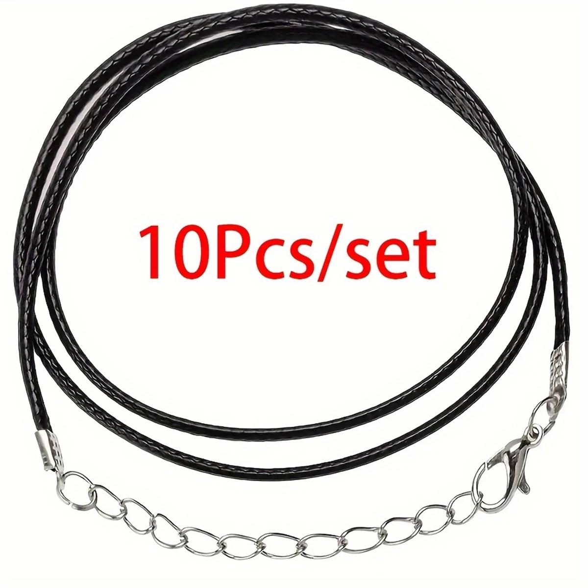 10/20/30 PU Leather DIY Adjustable Necklaces for Men and Women Vintage Rope Necklaces Party Jewelry Accessories Gifts 2026
10/20/30 PU Leather DIY Adjustable Necklaces for Men and Women Vintage Rope Necklaces Party Jewelry Accessories Gifts 2026