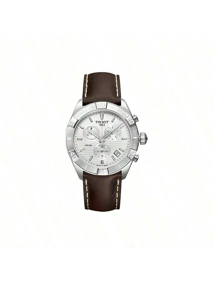 Чоловічий годинник Tissot серії PR100 з кварцовим механізмом, водозахист 100 м, модель Ceres, білий циферблат, корпус з нержавіючої сталі, оригінал T101.617.16.031.00 білий
Чоловічий годинник Tissot серії PR100 з кварцовим механізмом, водозахист 100 м, модель Ceres, білий циферблат, корпус з нержавіючої сталі, оригінал T101.617.16.031.00 білий