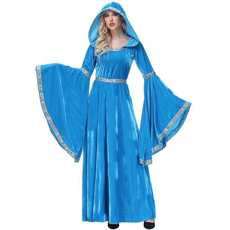 Adult Women Retro Medieval Drama Stage Flare Sleeves Vampire Princess Dress Gown Halloween Cosplay Costumes Role Play Outfit XL/XXL
Adult Women Retro Medieval Drama Stage Flare Sleeves Vampire Princess Dress Gown Halloween Cosplay Costumes Role Play Outfit XL/XXL