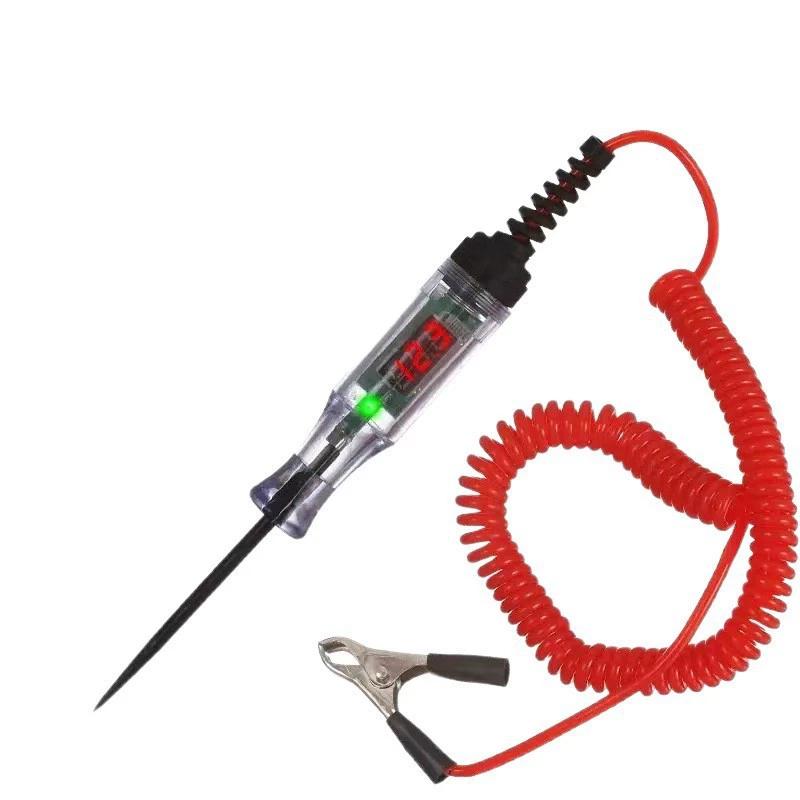 Automotive Test Pen LED Test Light Digital Display Car Repair Circuit Fuse Tester Voltage Tester
Automotive Test Pen LED Test Light Digital Display Car Repair Circuit Fuse Tester Voltage Tester