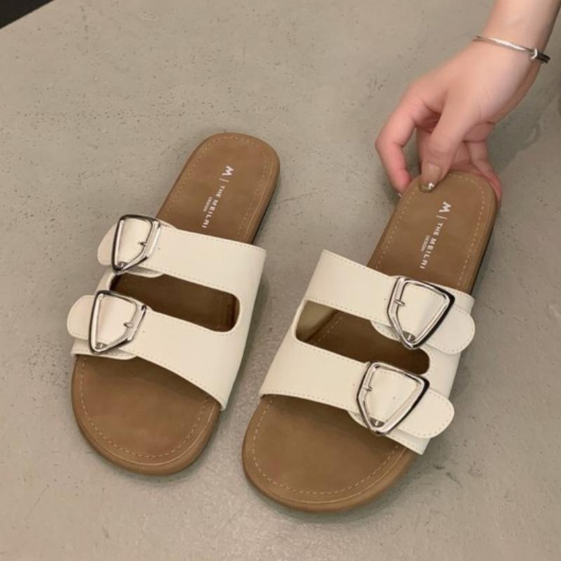 Flat Strap Slippers for Women, Summer Slip-On Design, Versatile for Outdoor Wear, Belt Buckle Detail, Perfect for Beach and Casual Settings 35 чорний
Flat Strap Slippers for Women, Summer Slip-On Design, Versatile for Outdoor Wear, Belt Buckle Detail, Perfect for Beach and Casual Settings 35 чорний