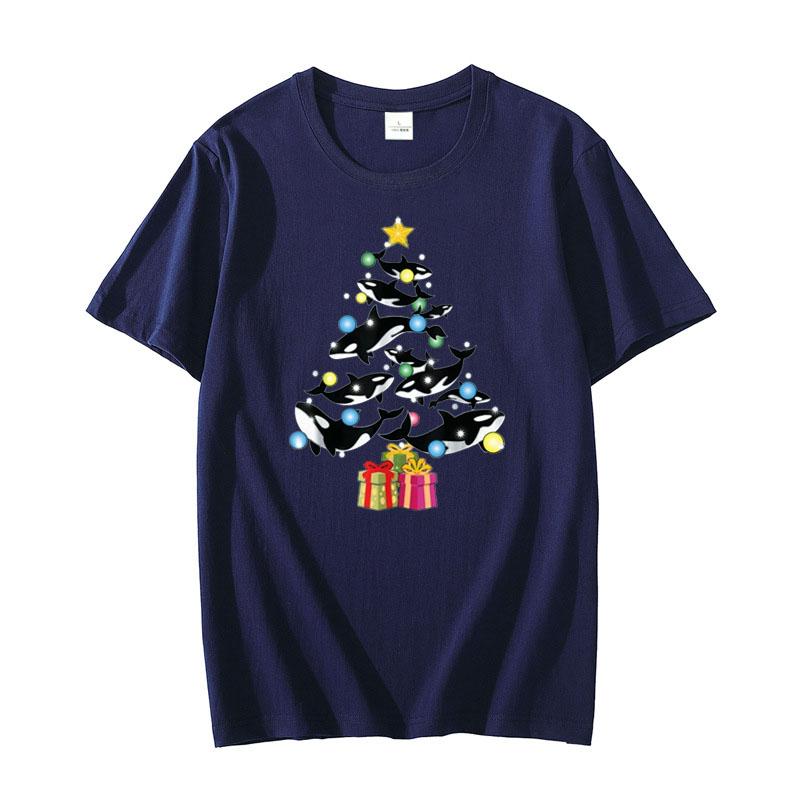Orca Christmas Tree Classic T-Shirt Dolphins Printed Graphic Tee Tops Xmas Costume Gifts Cute Shark Lover Aesthetic Clothes 4XL
Orca Christmas Tree Classic T-Shirt Dolphins Printed Graphic Tee Tops Xmas Costume Gifts Cute Shark Lover Aesthetic Clothes 4XL