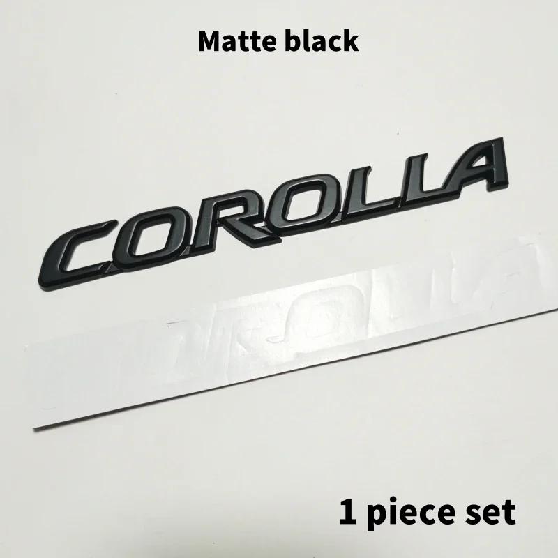 3D Metal Toyota Corolla Emblem Badge For Toyota Corolla Cross Rear Trunk logo Car Stickers Accessory матовый черный
3D Metal Toyota Corolla Emblem Badge For Toyota Corolla Cross Rear Trunk logo Car Stickers Accessory матовый черный