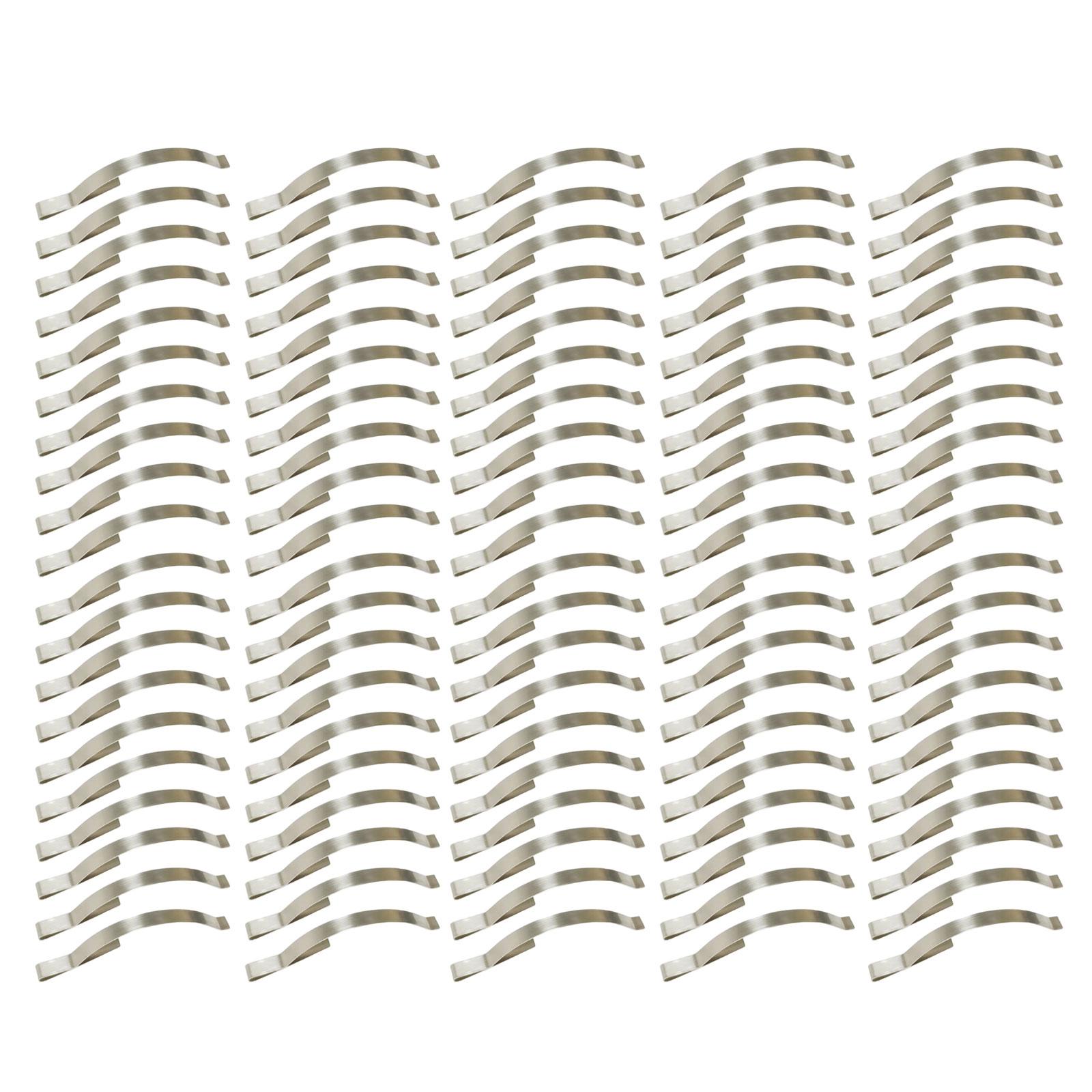 100 шт. Стальные зажимы для москитной сетки, Надежные пружинные плоские угловые зажимы, Простая установка для стабилизации москитных окон
100 шт. Стальные зажимы для москитной сетки, Надежные пружинные плоские угловые зажимы, Простая установка для стабилизации москитных окон