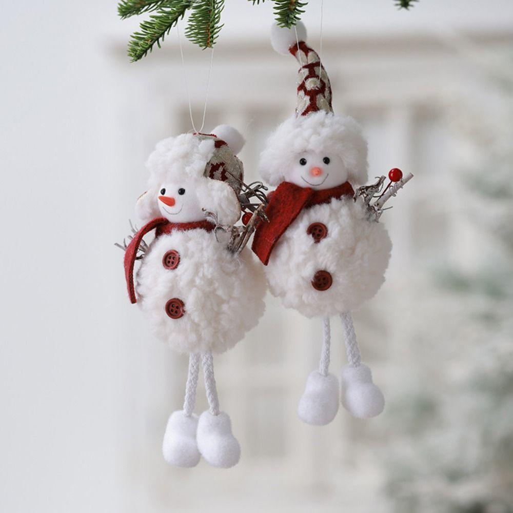 Cartoon Plush Snowman Doll Soft Christmas Tree Decorations Holiday Party Supplies Style 2
Cartoon Plush Snowman Doll Soft Christmas Tree Decorations Holiday Party Supplies Style 2