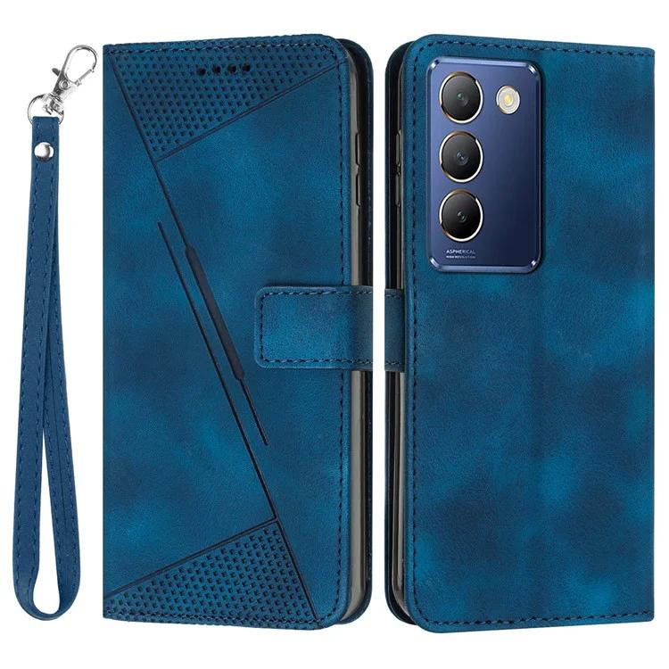 For vivo Y100 5G (Indonesia) / Y200e 5G / T3 5G (India) / V30 Lite 5G (India) / V40 SE 5G Triangle Imprinted Phone Cover - Sapphire
For vivo Y100 5G (Indonesia) / Y200e 5G / T3 5G (India) / V30 Lite 5G (India) / V40 SE 5G Triangle Imprinted Phone Cover - Sapphire