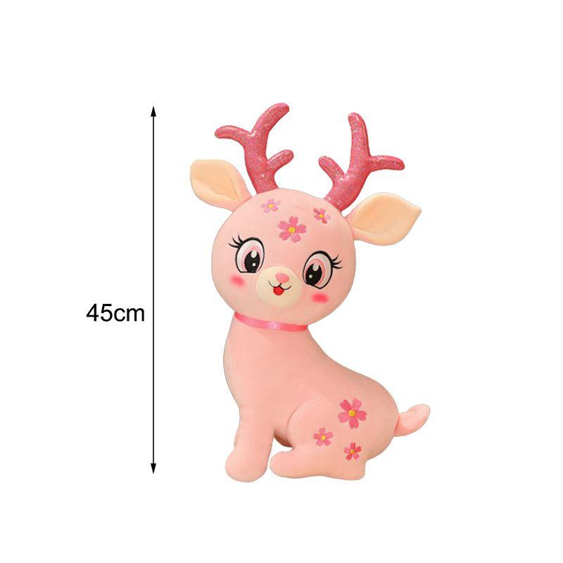 Милый плюшевый олень сика, мягкая кукла для сна, детский подарок 45cm розовый
Милый плюшевый олень сика, мягкая кукла для сна, детский подарок 45cm розовый