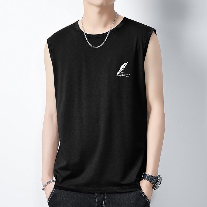 Мужская быстросохнущая майка из ледяного шелка - Прохладная, легкая, безрукавная фитнес-майка 4XL чёрный
Мужская быстросохнущая майка из ледяного шелка - Прохладная, легкая, безрукавная фитнес-майка 4XL чёрный