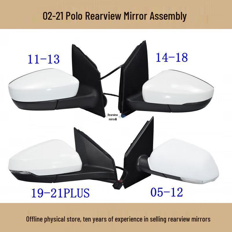 Volkswagen Polo Rearview Mirror Assembly for Models 2002-2021 - Compatible with Old Polo, Jingqing, Jingqu
Volkswagen Polo Rearview Mirror Assembly for Models 2002-2021 - Compatible with Old Polo, Jingqing, Jingqu