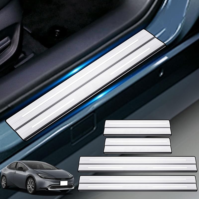 HUDIY side step guard stainless steel new prius For 60 series PRIUS ZVW60 ZVW65 MXWH60 MXWH65 (January 2023 - current) scuff plate luggage step cover
HUDIY side step guard stainless steel new prius For 60 series PRIUS ZVW60 ZVW65 MXWH60 MXWH65 (January 2023 - current) scuff plate luggage step cover