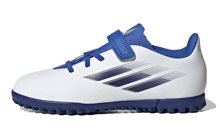 Adidas X Speedflow.4 Abrasion Resistant Low top Kids Soccer Shoes White Blue Kids GW7523 28
Adidas X Speedflow.4 Abrasion Resistant Low top Kids Soccer Shoes White Blue Kids GW7523 28