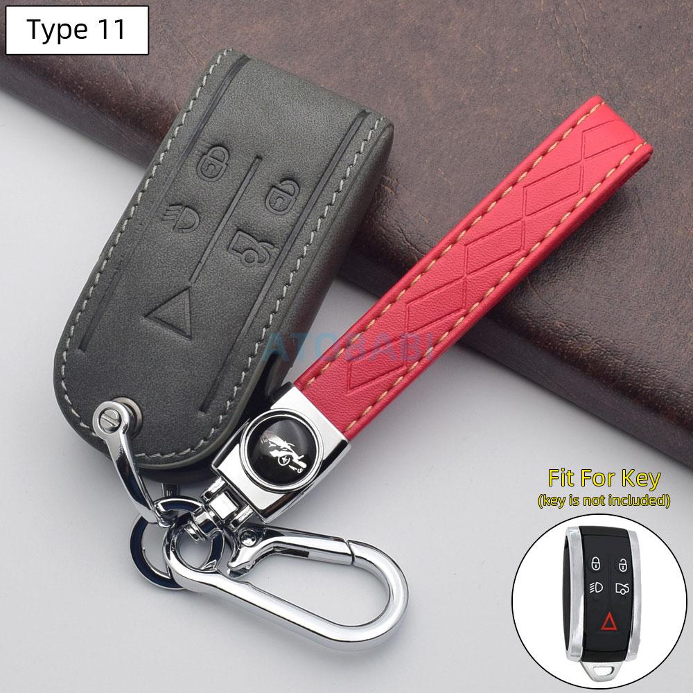 Gray Leather Car Key Cover Bag For Jaguar XF 2013 2014 2015 XK XKR SJ 8 Smart Keyless Remote Fobs Shell Case Skin Auto Accessory
Gray Leather Car Key Cover Bag For Jaguar XF 2013 2014 2015 XK XKR SJ 8 Smart Keyless Remote Fobs Shell Case Skin Auto Accessory