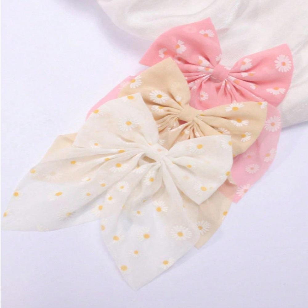 1pcs Small Daisy Hair Clips Cotton Fabric Hair Large Bows For Baby Girls Children Boutique Hairpins Kids Hair Accessories
1pcs Small Daisy Hair Clips Cotton Fabric Hair Large Bows For Baby Girls Children Boutique Hairpins Kids Hair Accessories