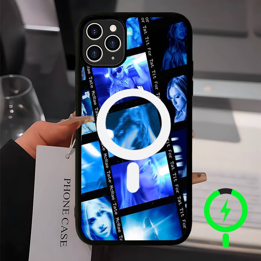 Singer Tate McRae For Magsafe Magnetic Wireless Phone Case For iPhone 11 12 13 14 15 16 17 Pro Max Plus Cover iPhone 14 Pro
Singer Tate McRae For Magsafe Magnetic Wireless Phone Case For iPhone 11 12 13 14 15 16 17 Pro Max Plus Cover iPhone 14 Pro