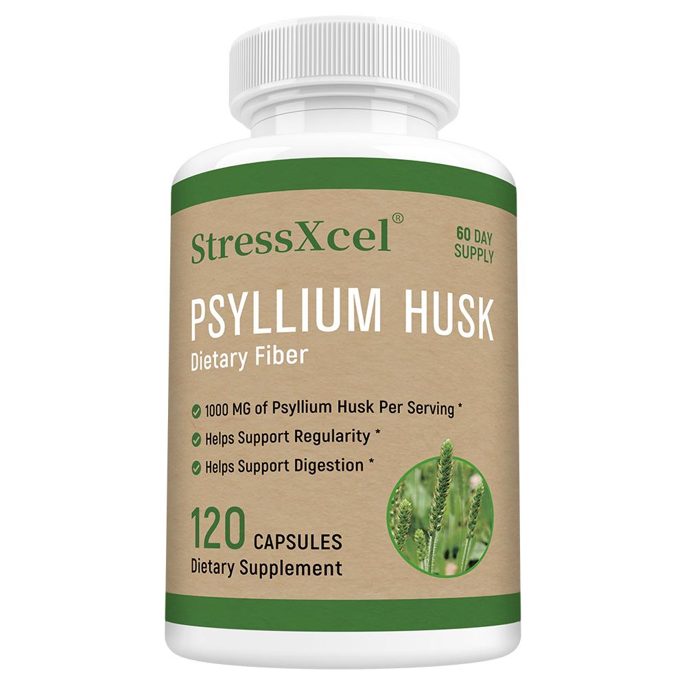 Psyllium Husk Powder Dietary Supplement, 120 Vegetable Capsules Per Bottle 120 Capsules
Psyllium Husk Powder Dietary Supplement, 120 Vegetable Capsules Per Bottle 120 Capsules