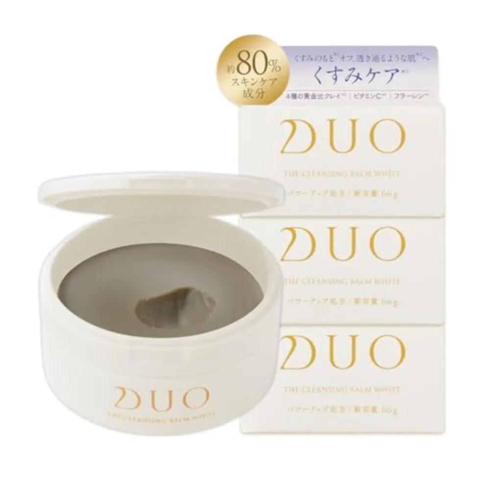 Duo White Blue Cleansing Balm Makeup Remover 66g 3-Pack Set
Duo White Blue Cleansing Balm Makeup Remover 66g 3-Pack Set