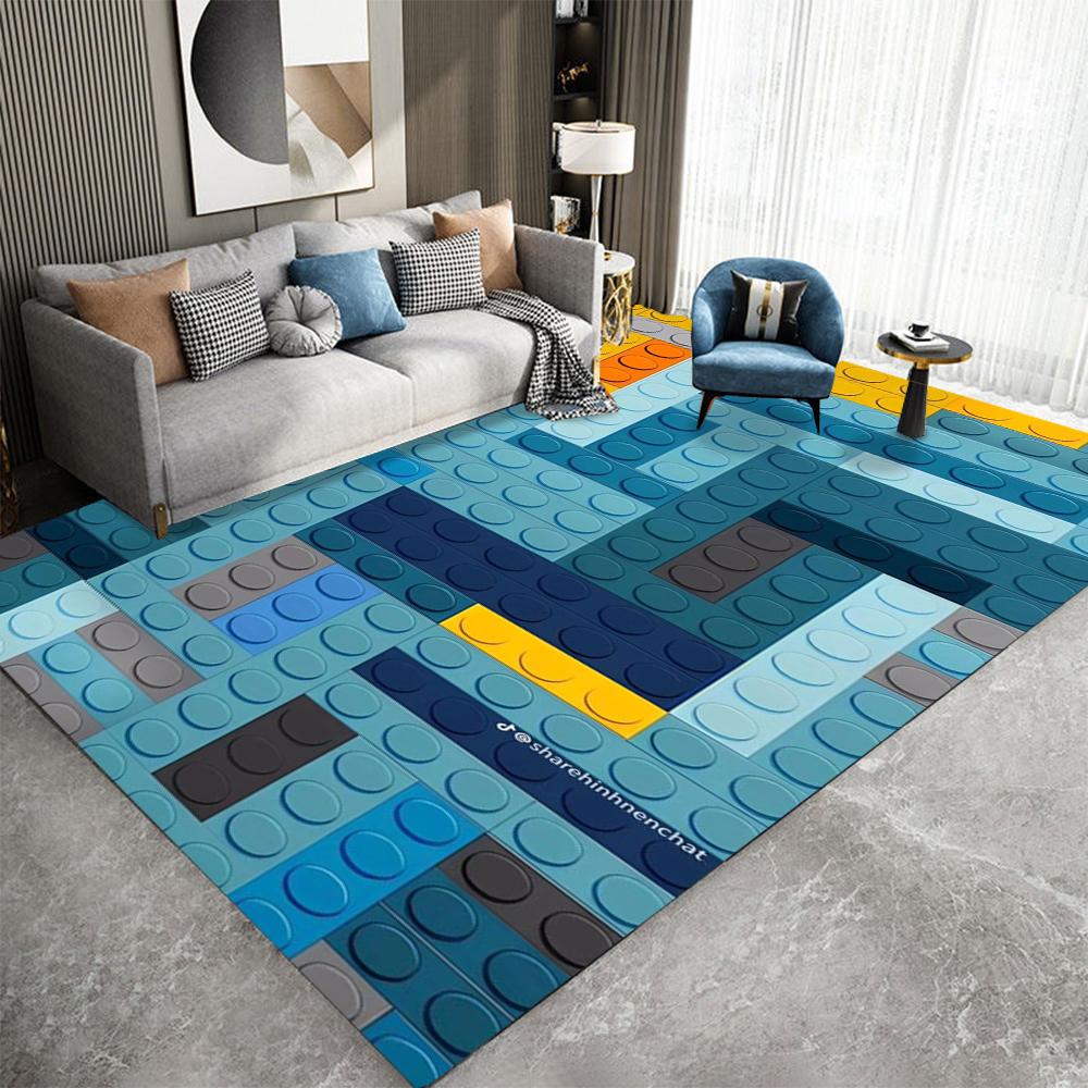 Children s Geometric Grid Carpet Bedroom Living Room Hallway Long Strip Carpet Anti-slip Area Rug Sofa Doormat Mats Home Decor 80*120cm
Children s Geometric Grid Carpet Bedroom Living Room Hallway Long Strip Carpet Anti-slip Area Rug Sofa Doormat Mats Home Decor 80*120cm