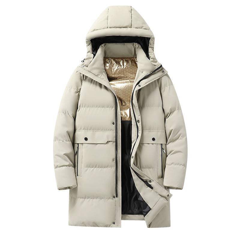 Мужская зимняя куртка с длинным рукавом, повседневная однотонная парка с капюшоном и застежкой-молнией, толстое теплое утепленное пальто для активного отдыха 7XL хаки
Мужская зимняя куртка с длинным рукавом, повседневная однотонная парка с капюшоном и застежкой-молнией, толстое теплое утепленное пальто для активного отдыха 7XL хаки