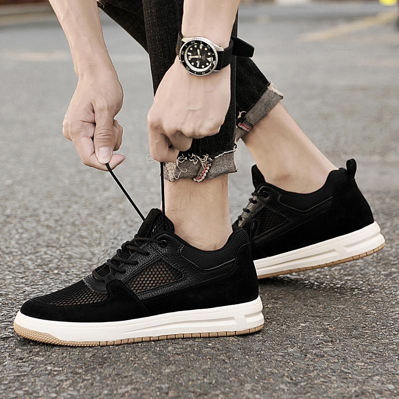 Fashion Simple Mens Vulcanize Shoes Outdoor New Casual Shoes Outdoor Men s Sneakers Tenis Masculino Suede Leather Male Skateboard Shoes 37 чёрный
Fashion Simple Mens Vulcanize Shoes Outdoor New Casual Shoes Outdoor Men s Sneakers Tenis Masculino Suede Leather Male Skateboard Shoes 37 чёрный