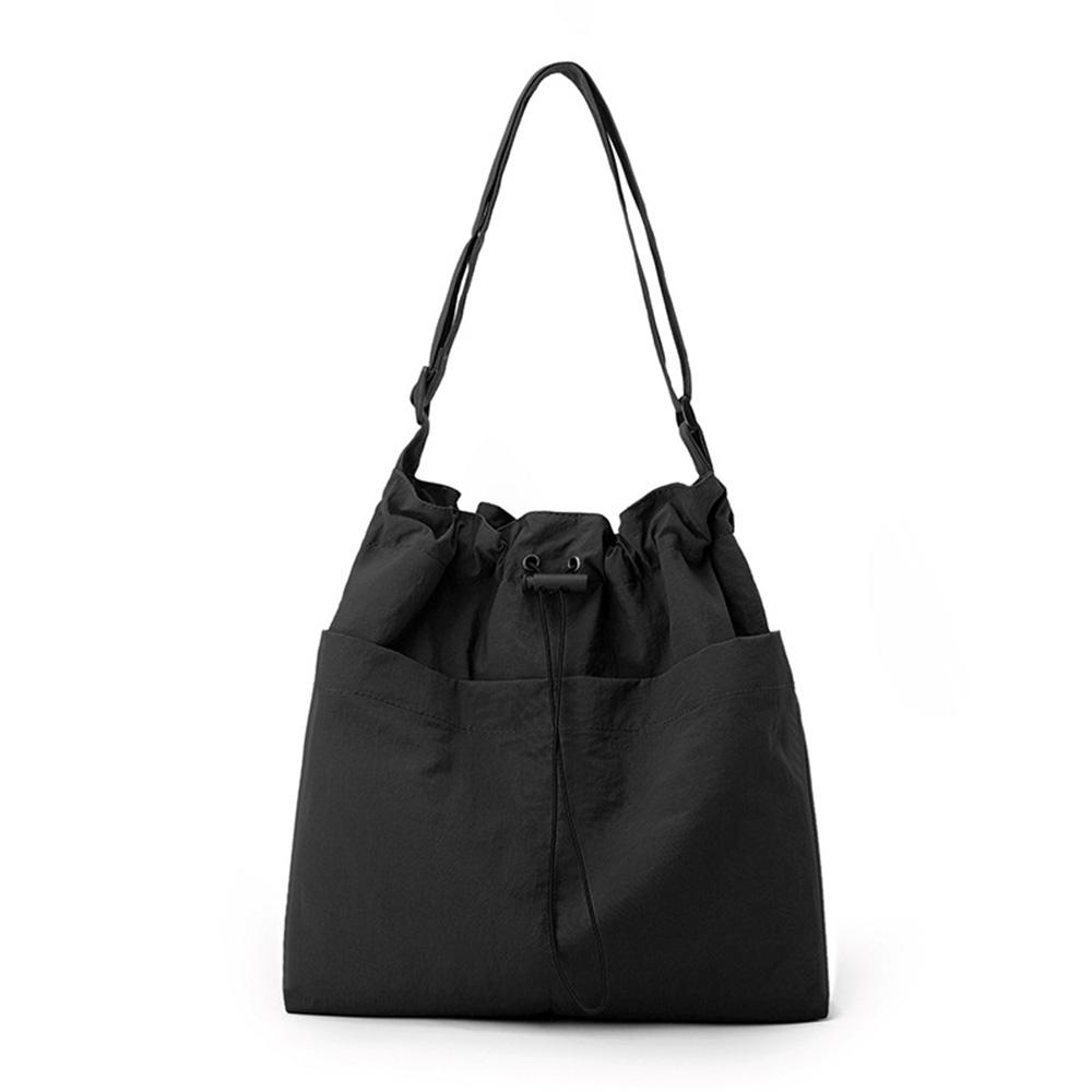 Travel Casual Nyl Tote Bag Drawstring Shoulder Bag Large Capacity Crossbody Bucket Bag with Adjustable Strap чёрный
Travel Casual Nyl Tote Bag Drawstring Shoulder Bag Large Capacity Crossbody Bucket Bag with Adjustable Strap чёрный
