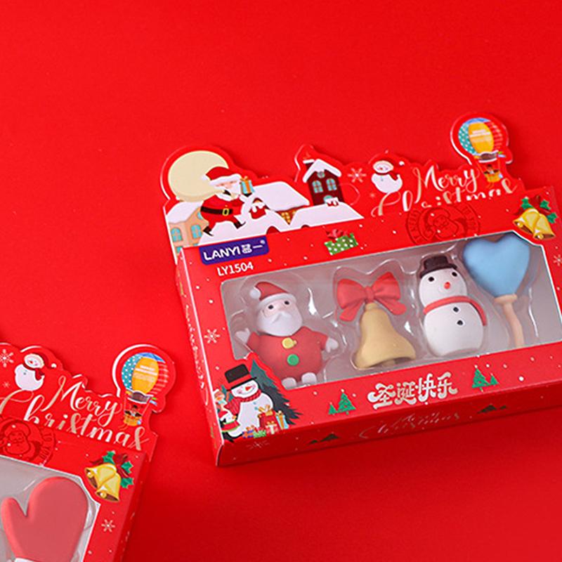 Christmas Erasers Gift Set Students Stationery School Supplies Cute Cartoon Erasers Gifts as the picture
Christmas Erasers Gift Set Students Stationery School Supplies Cute Cartoon Erasers Gifts as the picture