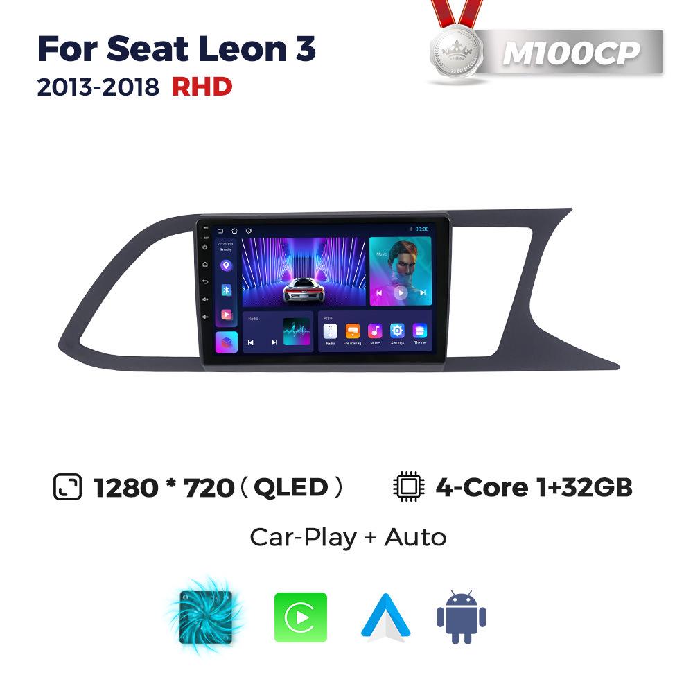 Compatible with Seat Leon 3 (2013-2018) RHD: Smart Android Car Navigation.
Compatible with Seat Leon 3 (2013-2018) RHD: Smart Android Car Navigation.