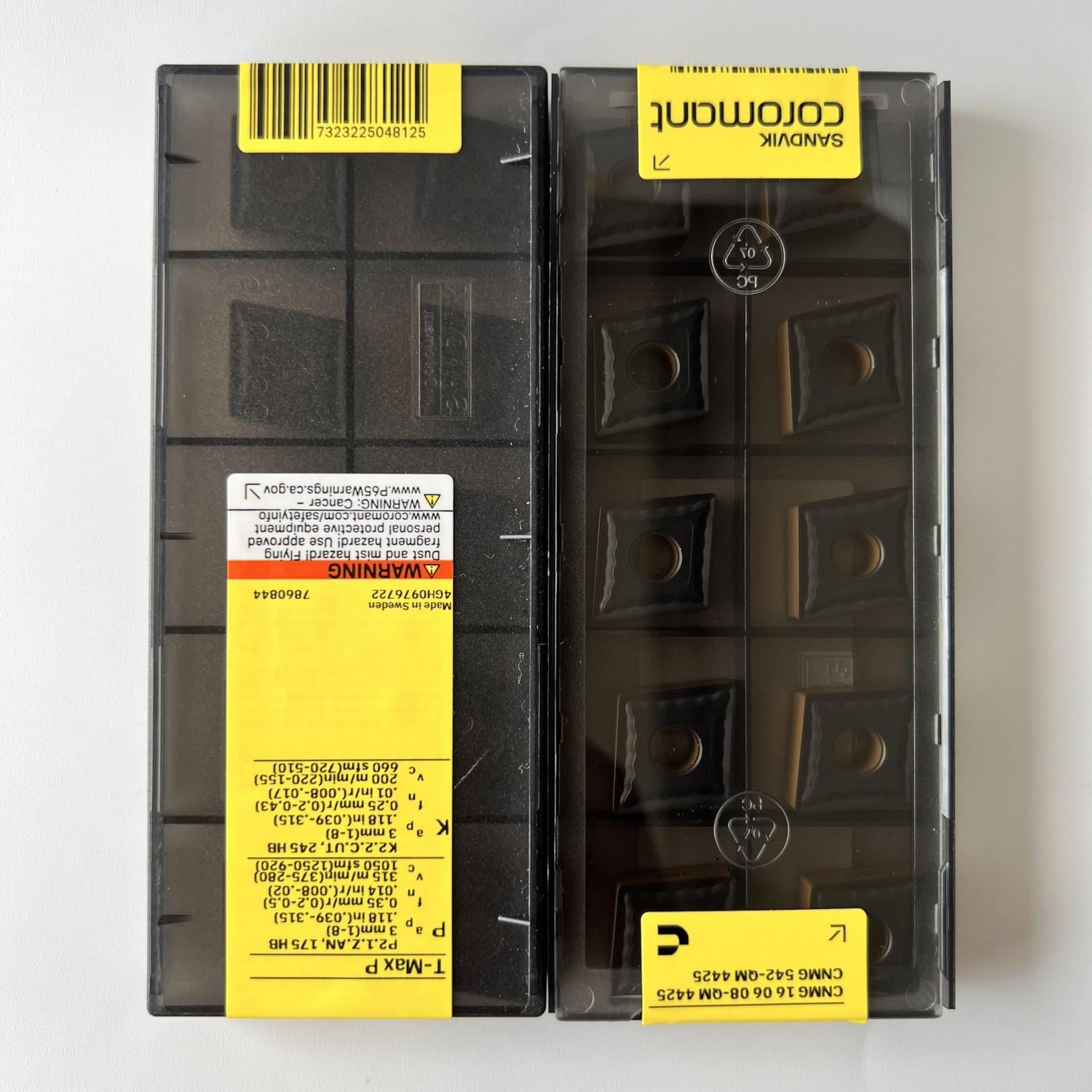 SANDVIK / CNMG160608-QM 4425 / Original Swedish hard alloy blade 10 Pcs
SANDVIK / CNMG160608-QM 4425 / Original Swedish hard alloy blade 10 Pcs