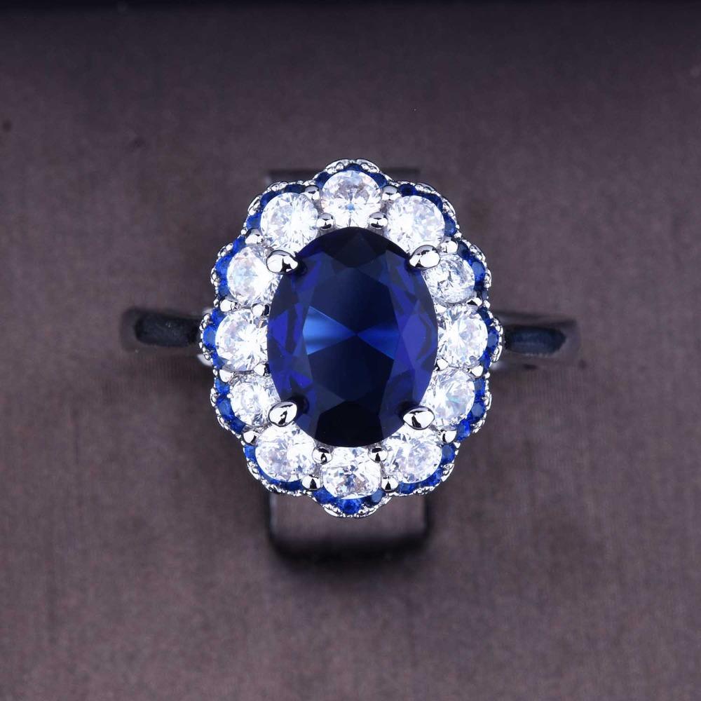 Royal Blue Sapphire Open Ring for Women Luxury European American Style Full Diamond Cluster Ring adjustable
Royal Blue Sapphire Open Ring for Women Luxury European American Style Full Diamond Cluster Ring adjustable