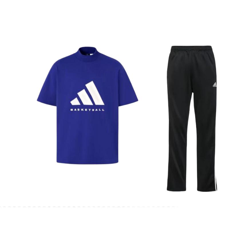 Adidas Letter Logo Design Pullover Half High Neck Short Sleeve Mid Waist Long Pants Casual Sports Suit Men suit TR30PR-BW+IX1967 S
Adidas Letter Logo Design Pullover Half High Neck Short Sleeve Mid Waist Long Pants Casual Sports Suit Men suit TR30PR-BW+IX1967 S