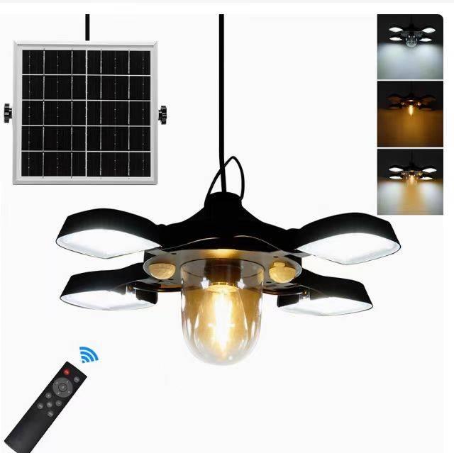 192LEDs Solar Powered Pendant Lamp PIR Motion Sensor Light 4-Panel Hanging Lamp with Light Bulb Garage Light Waterproof Outdoor Patio Garage Hanging L
192LEDs Solar Powered Pendant Lamp PIR Motion Sensor Light 4-Panel Hanging Lamp with Light Bulb Garage Light Waterproof Outdoor Patio Garage Hanging L