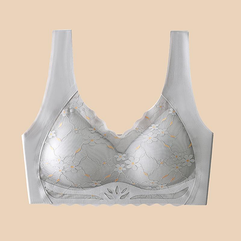 Lace Pattern Wire-Free Push-Up Bra with Side Support XL (120-140 catties)
Lace Pattern Wire-Free Push-Up Bra with Side Support XL (120-140 catties)