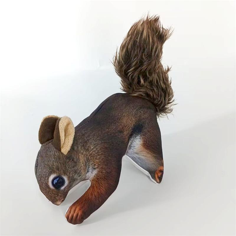 Simulated Rabbit Squirrel Plush Interactive Dog Squeaky Toys Soft, Durable, And Fun Teething Toys Puppy Training Healthy Chewing
Simulated Rabbit Squirrel Plush Interactive Dog Squeaky Toys Soft, Durable, And Fun Teething Toys Puppy Training Healthy Chewing