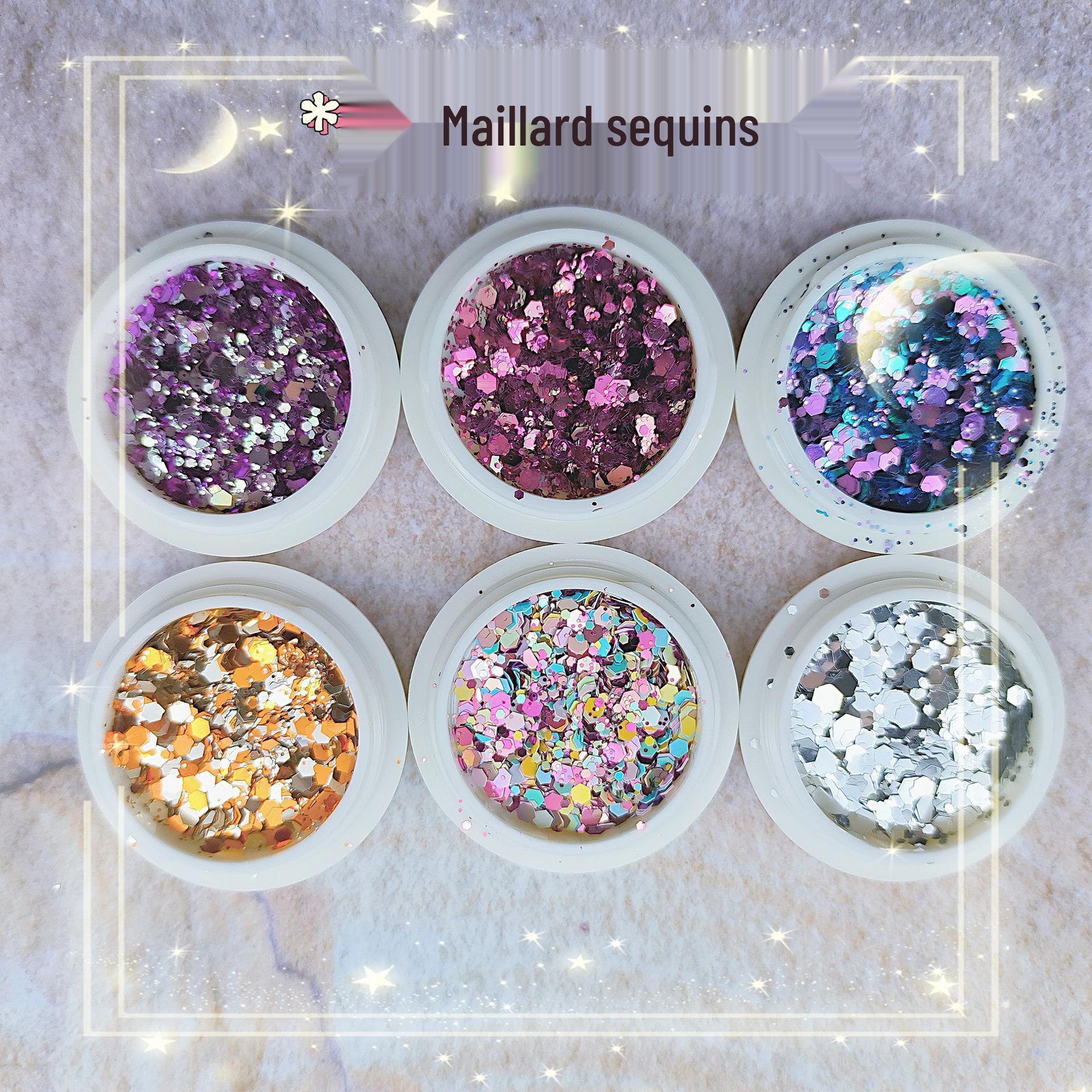 Блестки для нейл-арта Aurora Laser Mixed Color - DIY материал для поверхности накладных ногтей
Блестки для нейл-арта Aurora Laser Mixed Color - DIY материал для поверхности накладных ногтей