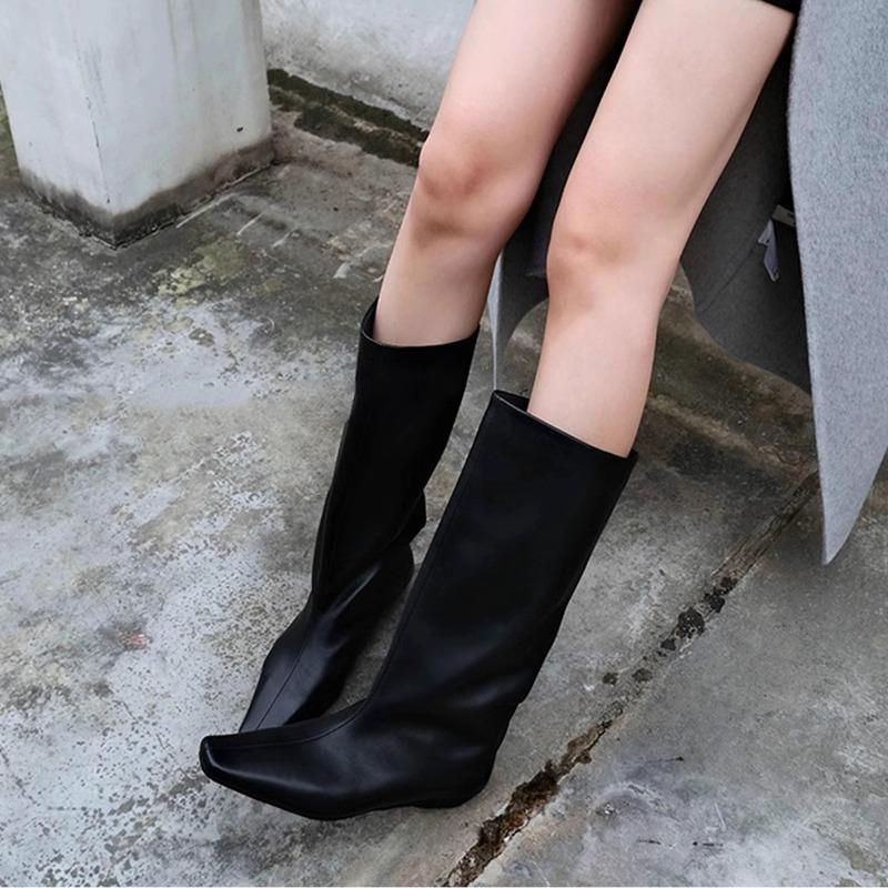 Простые универсальные рыцарские ботинки с квадратным носком на низком каблуке для женщин, новые модные темпераментные сапоги-чулки средней длины для женщин 40
Простые универсальные рыцарские ботинки с квадратным носком на низком каблуке для женщин, новые модные темпераментные сапоги-чулки средней длины для женщин 40