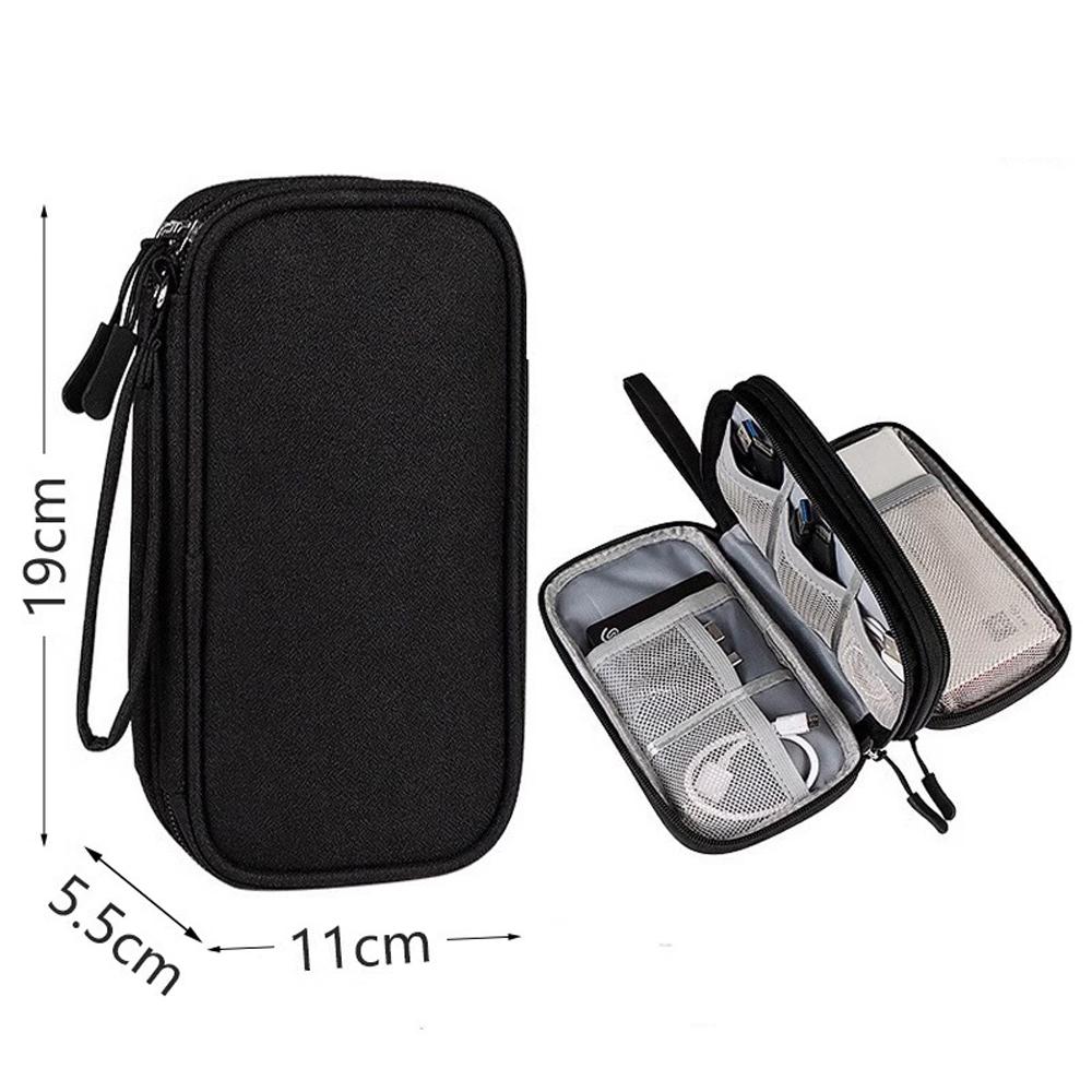Waterproof Double Layers Data Cable Storage Bag Portable Travel Organizer for USB Charger Cord Portable Carry Case
Waterproof Double Layers Data Cable Storage Bag Portable Travel Organizer for USB Charger Cord Portable Carry Case