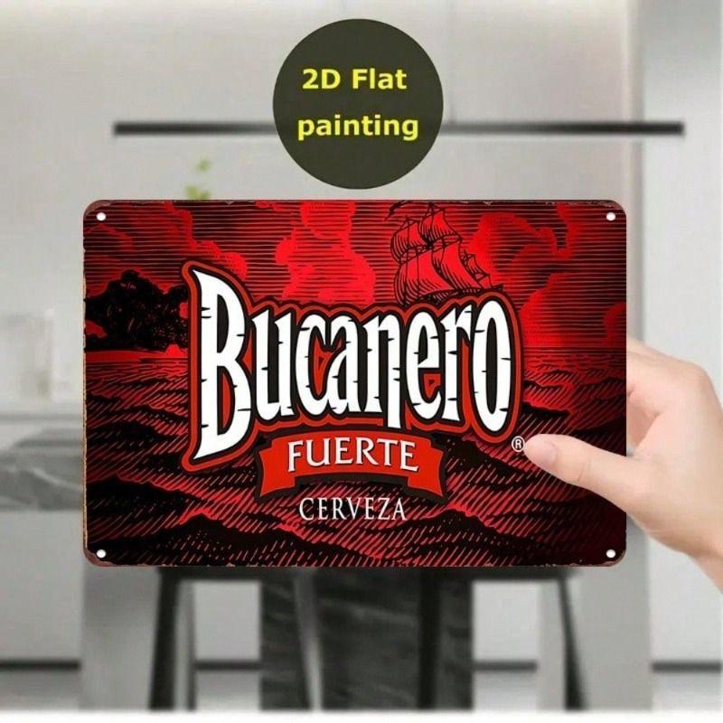 Metal Wall Art Cuban Beer Bucanero Fuerte Retro Bar Sign Pub Decor
Metal Wall Art Cuban Beer Bucanero Fuerte Retro Bar Sign Pub Decor