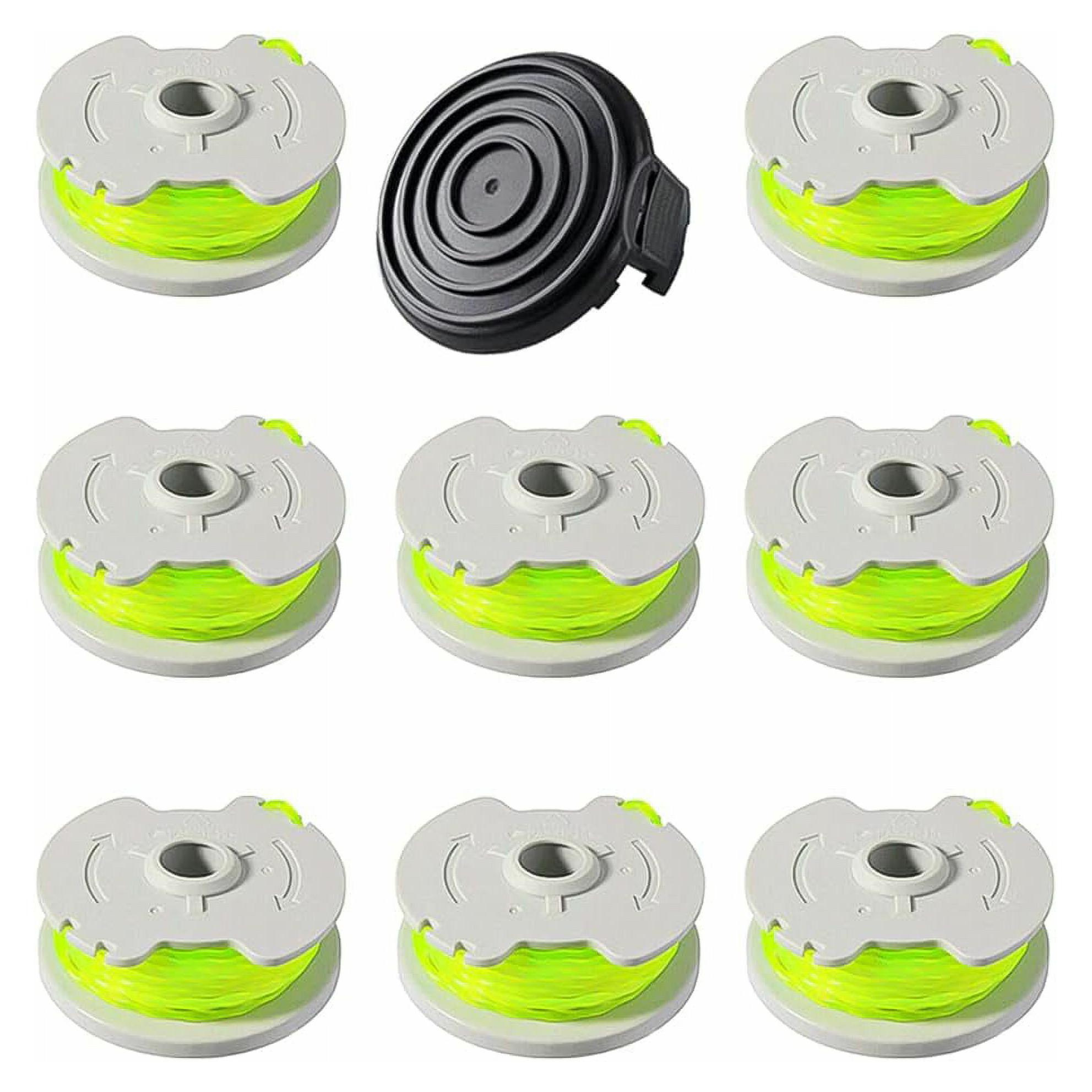 8Pcs WA0014 Line Spool + 1Pc WA0037 Spool Cap Set for Worx WG190/WG191/WG168/WG184 Lawn Mower Parts A
8Pcs WA0014 Line Spool + 1Pc WA0037 Spool Cap Set for Worx WG190/WG191/WG168/WG184 Lawn Mower Parts A