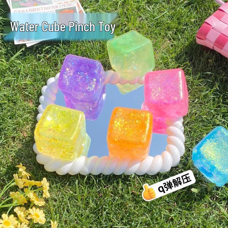 Maltose Large Colorful Tofu Block Squeeze Toy with Sequins and Gold Powder - Slow Rebound Decompression for Children
Maltose Large Colorful Tofu Block Squeeze Toy with Sequins and Gold Powder - Slow Rebound Decompression for Children