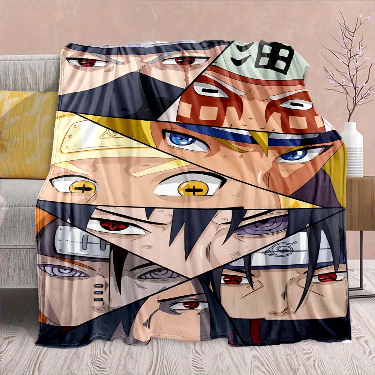 Naruto Anime Flannel Blanket - Soft Warm Perfect for Sofa, Bedding Camping Travel Office Home Decor -QJY 75x90cm
Naruto Anime Flannel Blanket - Soft Warm Perfect for Sofa, Bedding Camping Travel Office Home Decor -QJY 75x90cm