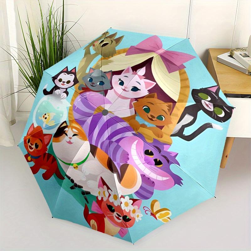 Aristocats Cats Automatic Folding Umbrella - 3 Folding Design, Vivid Cartoon Pattern, Suitable for Outdoor Activities, A Gift for Fans In Al
Aristocats Cats Automatic Folding Umbrella - 3 Folding Design, Vivid Cartoon Pattern, Suitable for Outdoor Activities, A Gift for Fans In Al