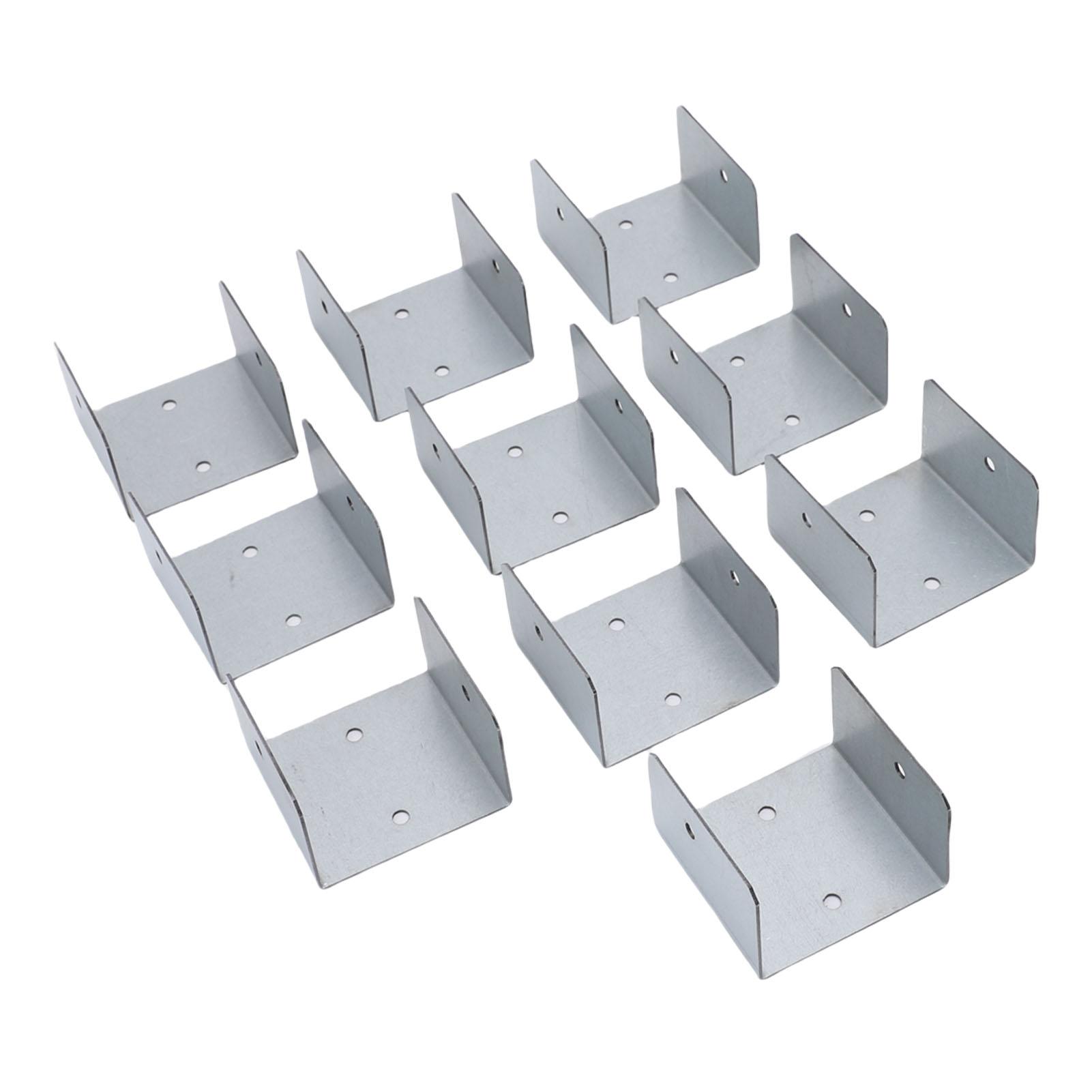 10 шт. Крепления для деревянных столбов U-образной формы из оцинкованной стали, противокражные, антивибрационные, хомуты для панелей забора для бетона, дерева
10 шт. Крепления для деревянных столбов U-образной формы из оцинкованной стали, противокражные, антивибрационные, хомуты для панелей забора для бетона, дерева