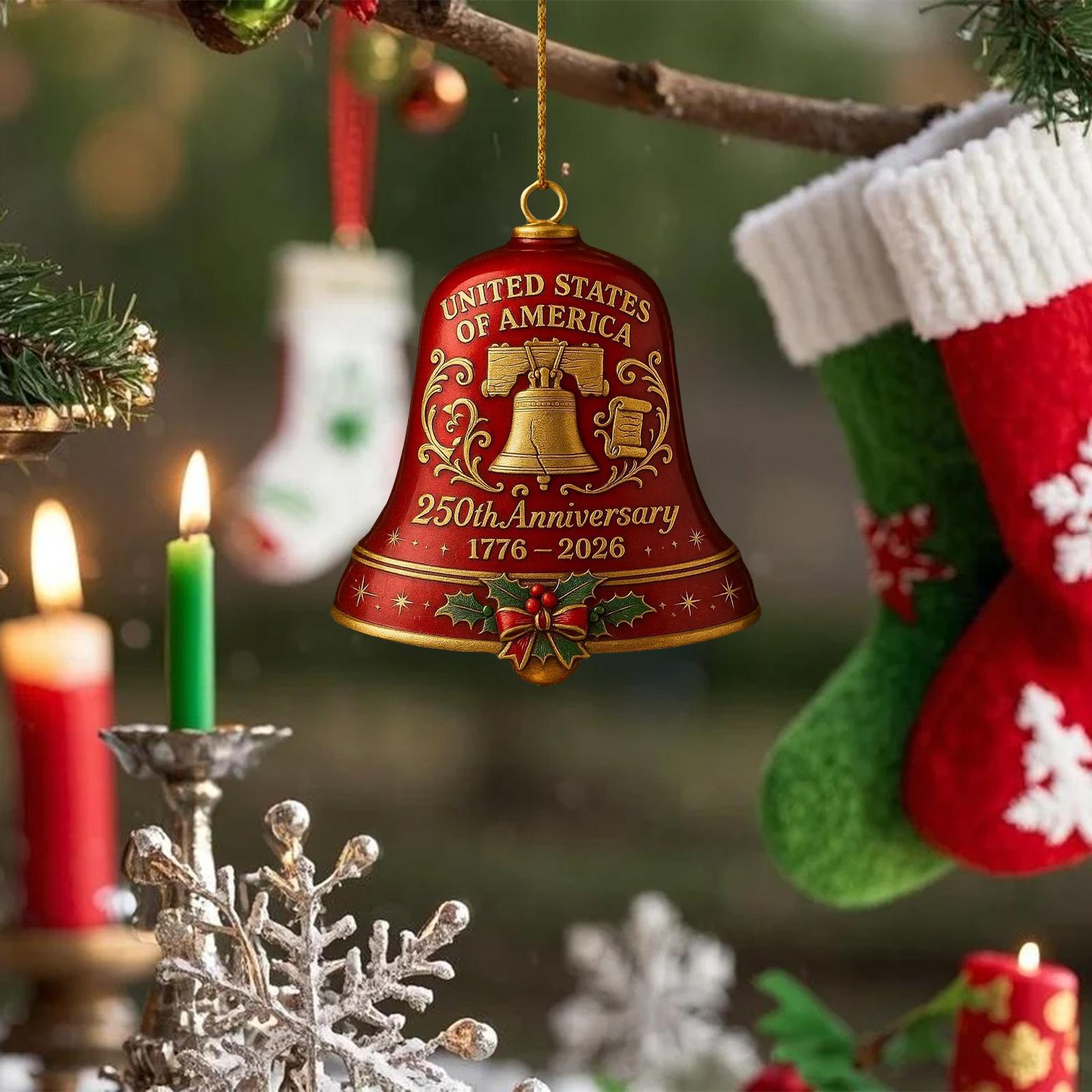 250-летний юбилейный дверной звонок Соединенных Штатовf One Size
250-летний юбилейный дверной звонок Соединенных Штатовf One Size