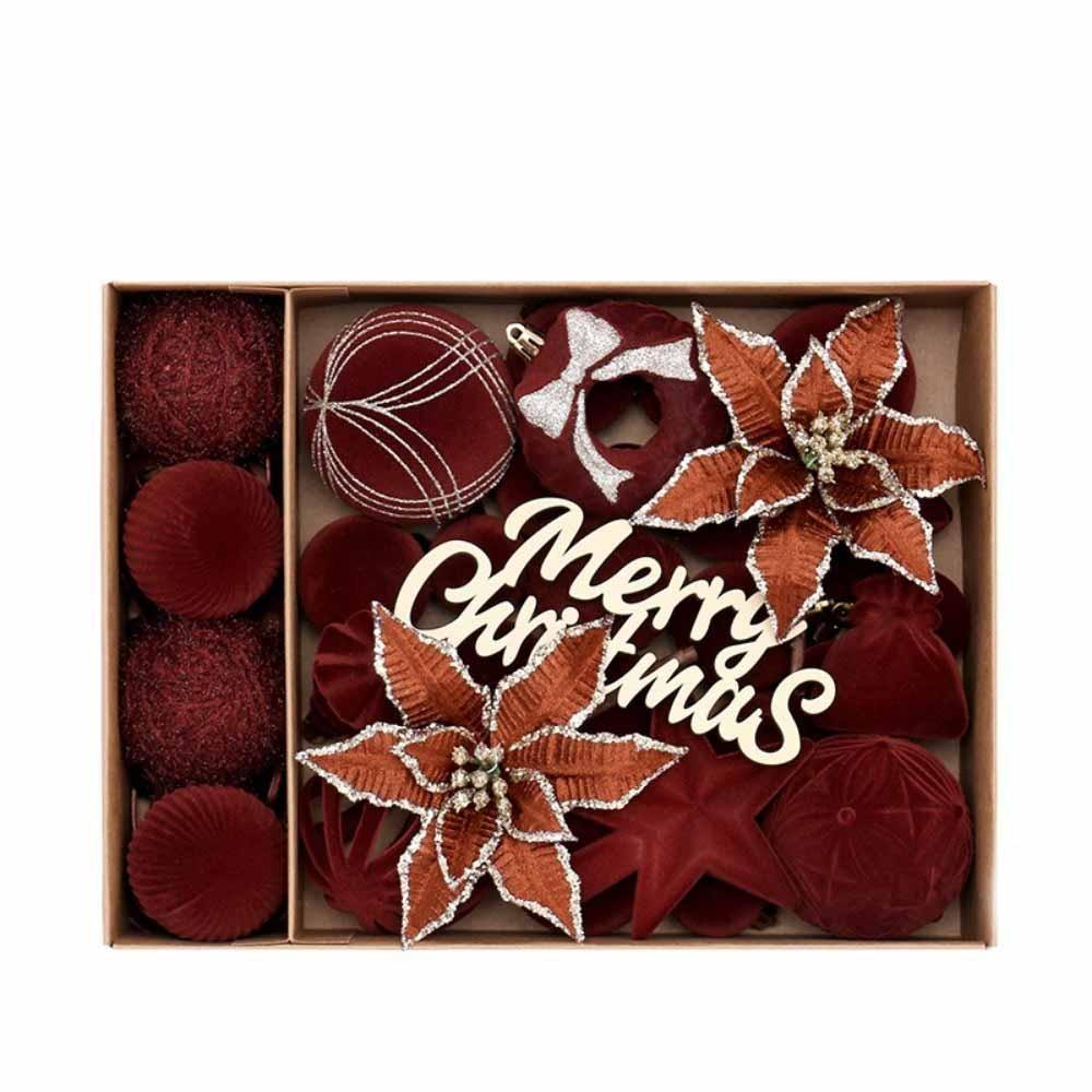 38PCS European-style Christmas Decorations Ball Xmas Tree Hanging Pendant Holiday Decor кофейный
38PCS European-style Christmas Decorations Ball Xmas Tree Hanging Pendant Holiday Decor кофейный