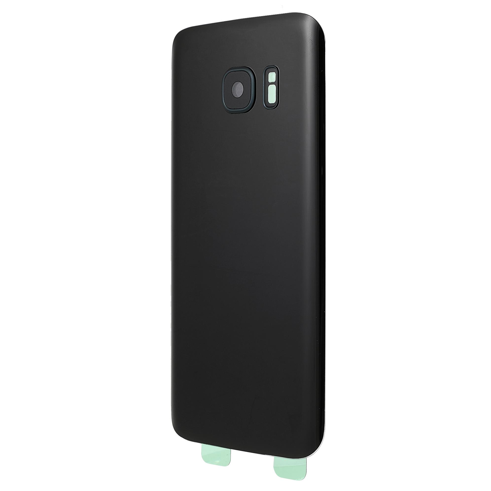 Back Battery Housing Cover with Camera Ring Lens Cover Part (without Logo) for Samsung Galaxy S7 Black 
Back Battery Housing Cover with Camera Ring Lens Cover Part (without Logo) for Samsung Galaxy S7 Black