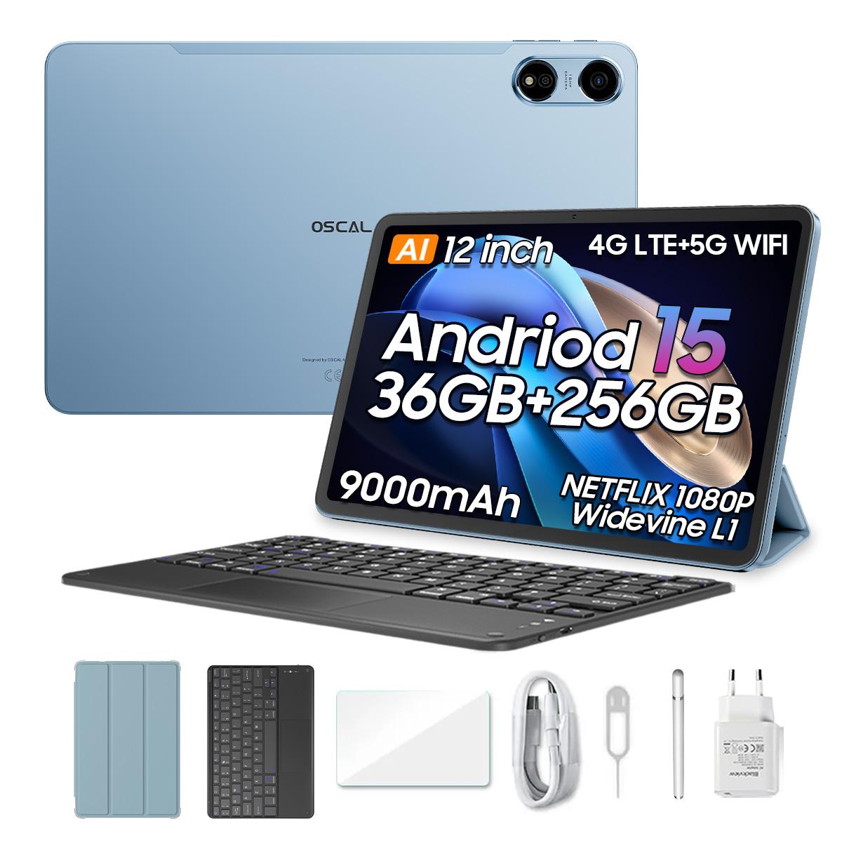 Планшет OSCAL Pad 100 Android 15 36GB+256GB 9000mAh 36+256+K2 синій
Планшет OSCAL Pad 100 Android 15 36GB+256GB 9000mAh 36+256+K2 синій