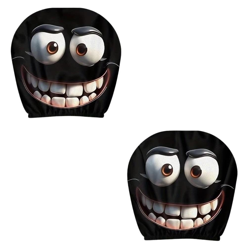 2 Pcs Funny Facial Expressions Car Pillowcase Double-sided Pattern Breathable Decorative Cushion Cover Washable Elastic чорний
2 Pcs Funny Facial Expressions Car Pillowcase Double-sided Pattern Breathable Decorative Cushion Cover Washable Elastic чорний