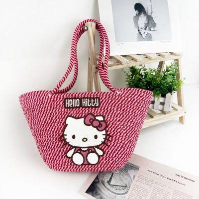 New Kitty Woven Crossbody Straw Bag Cute Cartoon Dumpling bag Sweet Women s Shoulder Handbag Cute Large Capacity Pink Tote Bag
New Kitty Woven Crossbody Straw Bag Cute Cartoon Dumpling bag Sweet Women s Shoulder Handbag Cute Large Capacity Pink Tote Bag